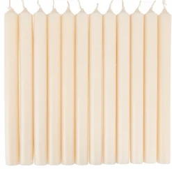 Online CASA FINA Candele Set Di 12 Bianco