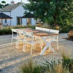 Hot CASA FORMAX & MAVAS Set Da Giardino Naturale/bianco