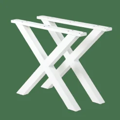 Cheap CASA FORMAX Tavolo Da Giardino Con Gambe X Nero