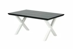 Fashion CASA FORMAX Tavolo Da Giardino Con Gambe X Nero/bianco