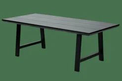 Store CASA FORMAX Tavolo Da Giardino Con Gambe X Nero/bianco