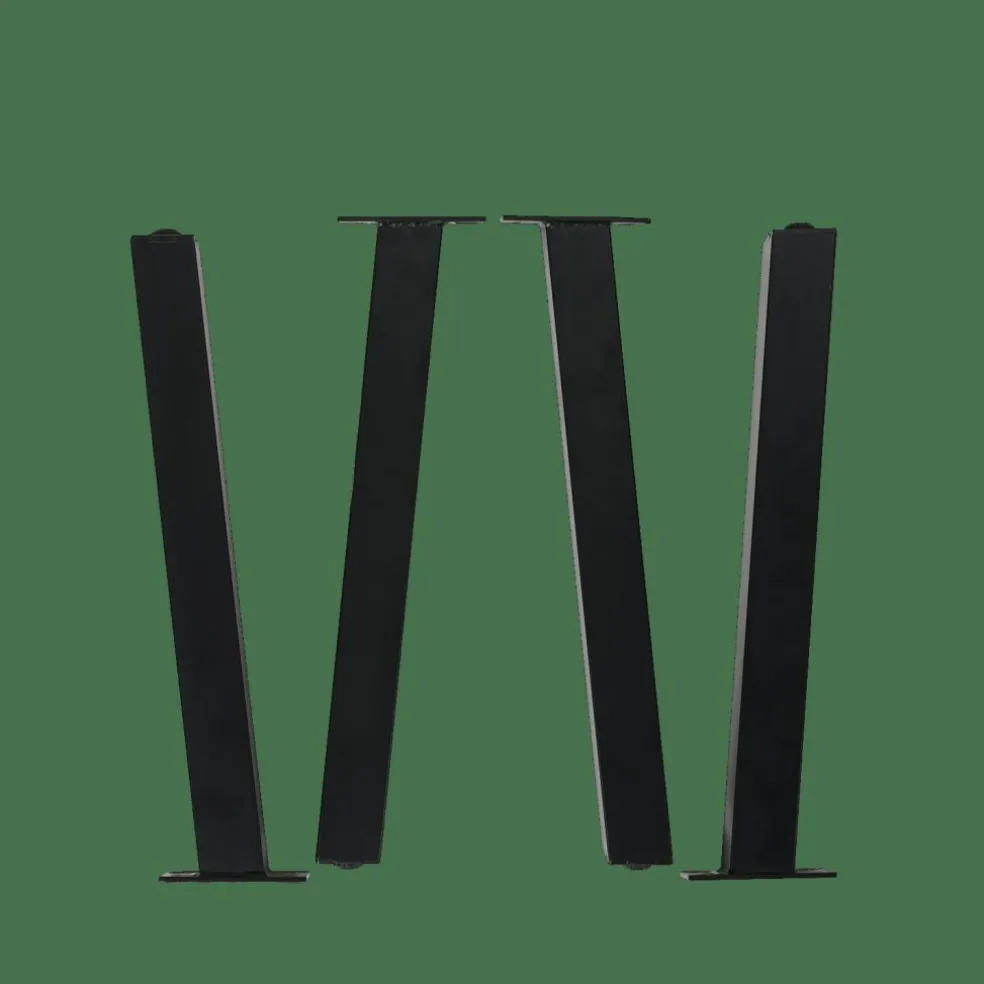 Online CASA FORMAX Tavolo Da Giardino Con Gambe Naturale/nero
