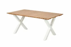 Online CASA FORMAX Tavolo Da Giardino Con Gambe X Naturale/bianco