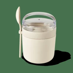 Fashion CASA FRESHMOOD Portacolazione Cucchiaio 32cl Bianco, Marrone, Verde