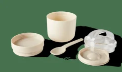 Fashion CASA FRESHMOOD Portacolazione Cucchiaio 32cl Bianco, Marrone, Verde