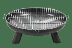 New CASA FUEGO BBQ Griglia Argentato