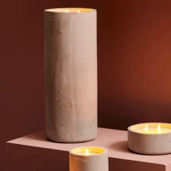 Shop CASA FUEGO Candela A LED Solare Grigio Chiaro