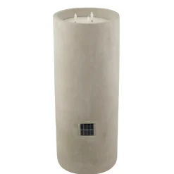Shop CASA FUEGO Candela A LED Solare Grigio Chiaro