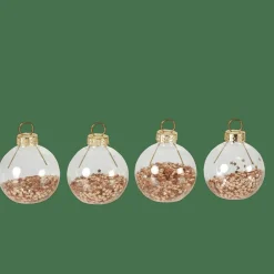 Discount CASA GLANCY Portanomi Set Di 4 Trasparente