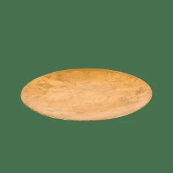 Fashion CASA GOLDFOIL Piatto Decorativo Dorato
