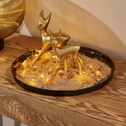 Hot CASA GOLDY Decorativo Cervo Dorato