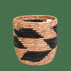 Discount CASA GUATEMALA Cesto Nero, Naturale