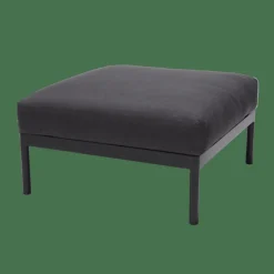 Cheap CASA HANNA Lounge Poggiapiedi Nero, Naturale
