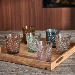 Fashion CASA HOBSTAR Bicchiere 35 CL Verde, Verde Scuro