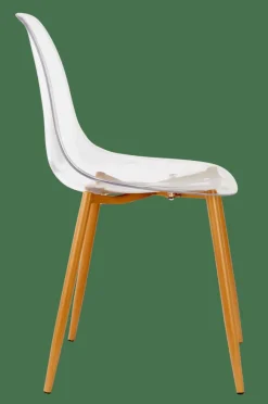 Best Sale CASA ICE Sedia Da Tavolo Trasparente, Naturale