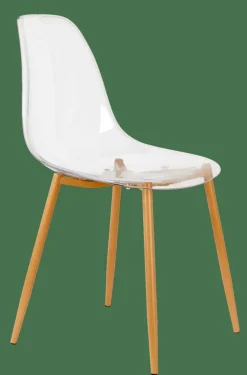 Best Sale CASA ICE Sedia Da Tavolo Trasparente, Naturale