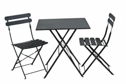 Online CASA IMPERIAL Set Bistro Quadrato Nero