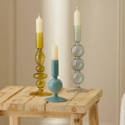 Sale CASA ISA Candeliere Opale Blu Blu