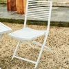 Shop CASA JESSE Sedia Pieghevole Bianco, Beige