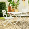Clearance CASA JESSE Set Bistro Quadrato Bianco