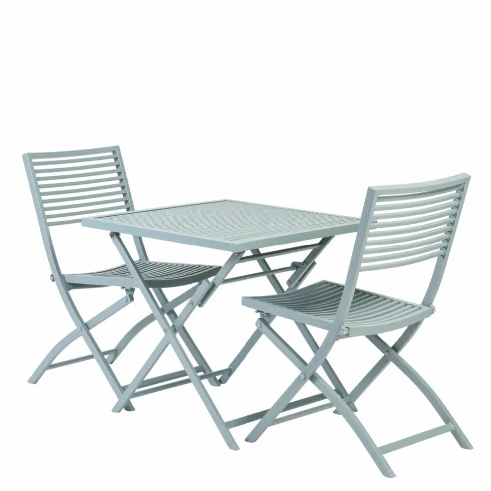 Best CASA JESSE Set Bistro Quadrato Verde