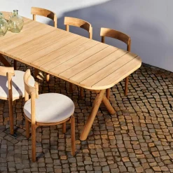 Best Sale CASA JULES Set Da Giardino Con Cuscini Per Sedie Beige