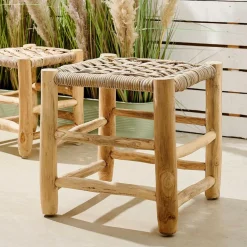 Outlet CASA KANAI Sgabello 2DIM Sgabello Large Naturale