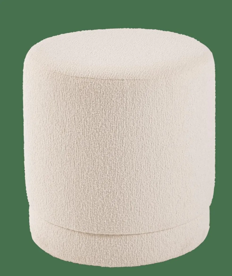 Store CASA LANCE Pouf: Bianco