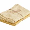 Cheap CASA LAURENT Strofinaccio Set Di 3 Marrone