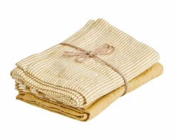 Cheap CASA LAURENT Strofinaccio Set Di 3 Marrone