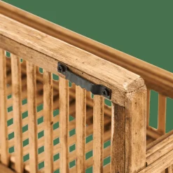 Best CASA LINOS Scaffale Pensile Naturale