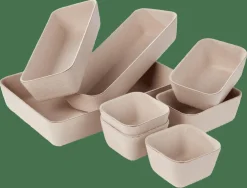 Fashion CASA LINOSTORE Cestini Portatutto Per Cassetto Beige