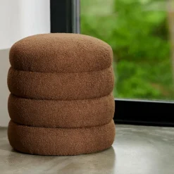 Clearance CASA LOBBY Pouf: Marrone