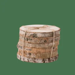Outlet CASA MADERA Sottobicchieri Set Di 6 Naturale