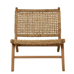 Discount CASA MADURA Sedia Lounge Naturale