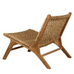 Discount CASA MADURA Sedia Lounge Naturale