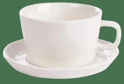 Flash Sale CASA MAREA Tazza E Piattino 22 CL Bianco
