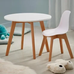 Cheap CASA MATHIAS Sedia Per Bambini Bianco, Naturale
