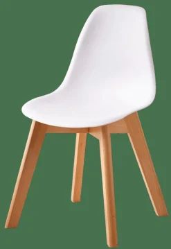 Cheap CASA MATHIAS Sedia Per Bambini Bianco, Naturale