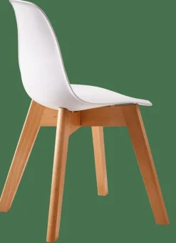 Cheap CASA MATHIAS Sedia Per Bambini Bianco, Naturale