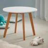 Cheap CASA MATHIAS Tavolo Per Bambini Bianco, Naturale