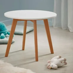 Cheap CASA MATHIAS Tavolo Per Bambini Bianco, Naturale