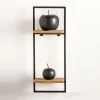 Clearance CASA MIX&MATCH Organiser Da Parete Nero, Naturale