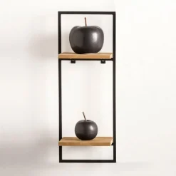 Clearance CASA MIX&MATCH Organiser Da Parete Nero, Naturale