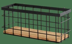 Fashion CASA MODULAR Cesto Di Metallo Nero