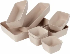 Clearance CASA MODULAR SAND Cesto Di Metallo Beige