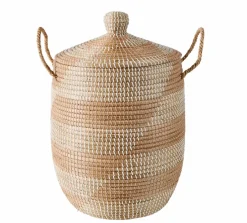 Clearance CASA MODULAR SAND Cesto Di Metallo Beige