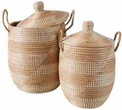 Flash Sale CASA MODULAR SAND Cesto Di Metallo Beige