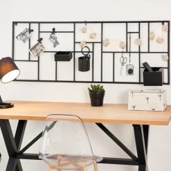 Shop CASA MODULAR Set Di 7 Ganci Nero