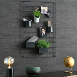 Shop CASA MODULAR Set Di 7 Ganci Nero